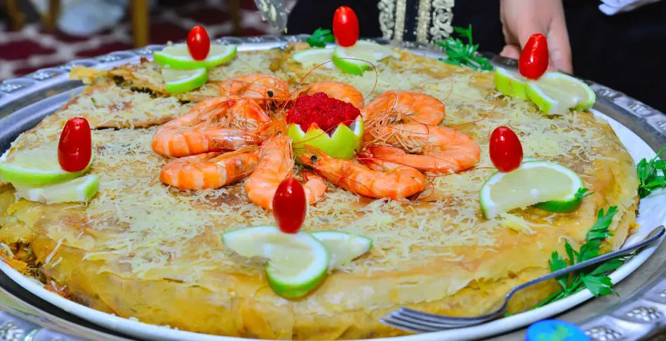 Moroccan Seafood Pastilla